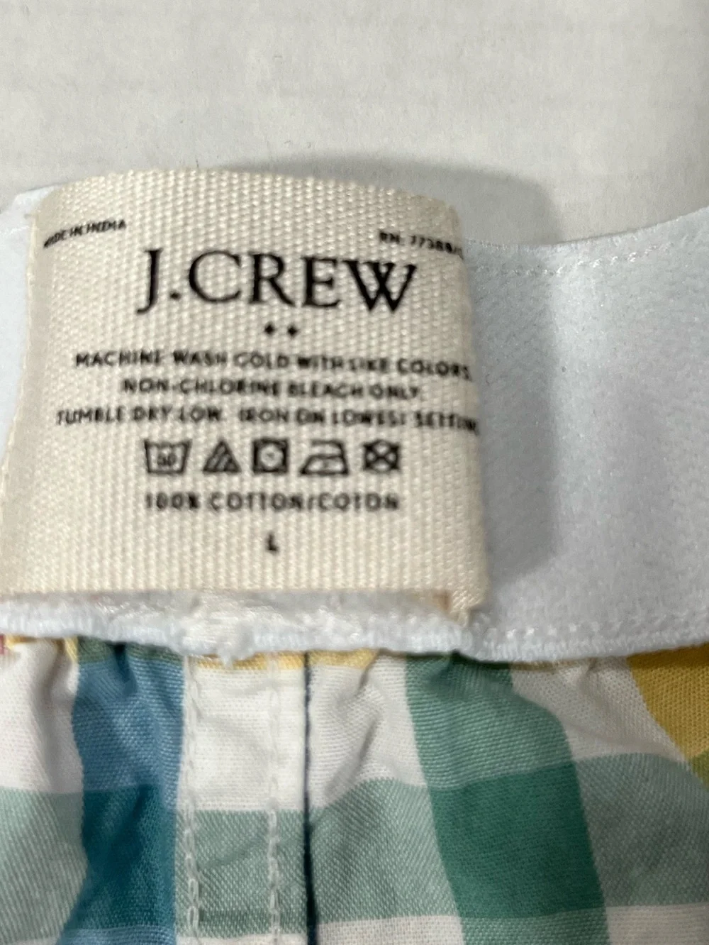 J.CREW MENS BOXER